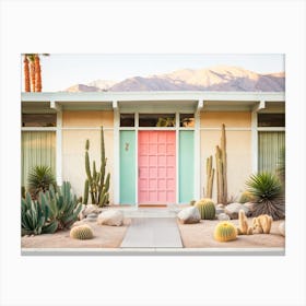 California Dreaming - Mid-Century Melodies Canvas Print