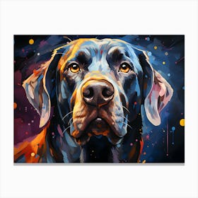 Pawsitively Artistic Canvas Print