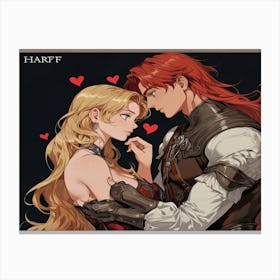 Harf And Harf Canvas Print