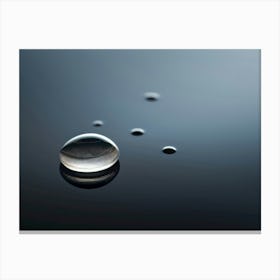 Water Drop Canvas Print