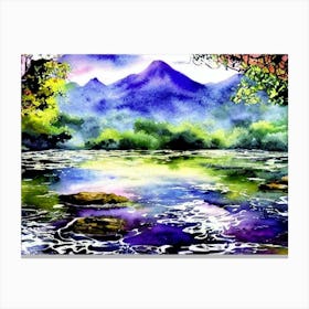 Harmony In The Highlands  Canvas Print