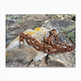 Rusty Chain Canvas Print