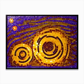 Mosaic Art 2 Canvas Print