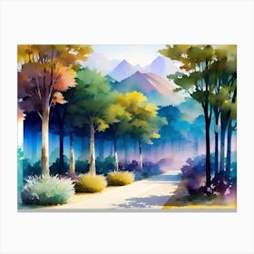 Landscape Painting 32 Canvas Print