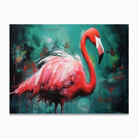 Flamingo 3 Canvas Print