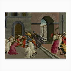 Sandro Botticelli Crucifixion Of Jesus 2 Canvas Print