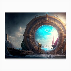 Sea Portal Canvas Print