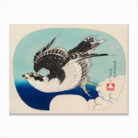 Hawk, Katsushika Hokusai Canvas Print