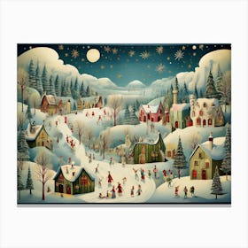 Village 9 Canvas Print