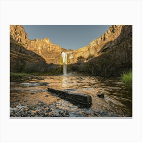Waterfall Canyon Adventure Canvas Print
