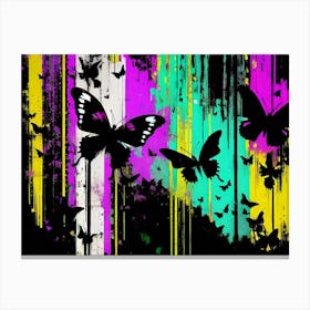 Colorful Butterflies 98 Canvas Print