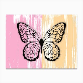 Happy Butterfly for kids Canvas Print