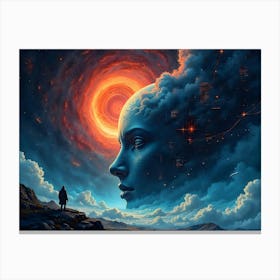 Dawn of Creation Canvas Print