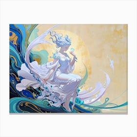 Mermaid 7 Canvas Print