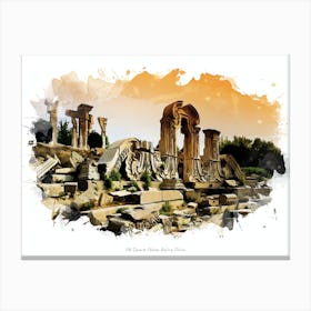 Old Summer Palace, Beijing, China Canvas Print