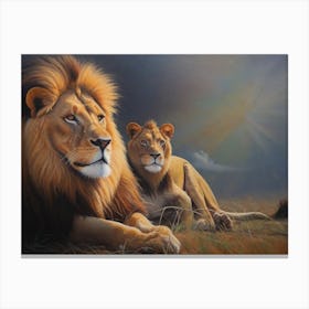 Wild Animals 3 Canvas Print