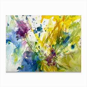 Abstract Watercolor Painting 73 Canvas Print