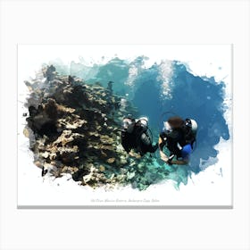 Hol Chan Marine Reserve, Ambergris Caye, Belize Canvas Print