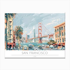 San Francisco Bridge 1 Canvas Print