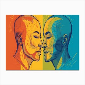 Rainbow Love 5 Canvas Print