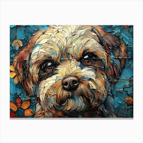 Lhasa Apso Fine Art Portrait 2 Canvas Print