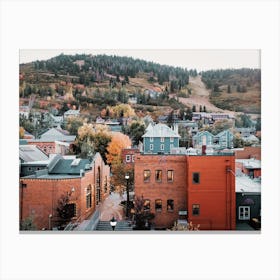 Small Town In Utah Canvas Print