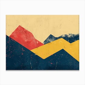 Mountains Of Colorado Canvas Print