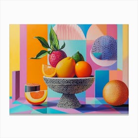 Fruit Bowl Canvas Print