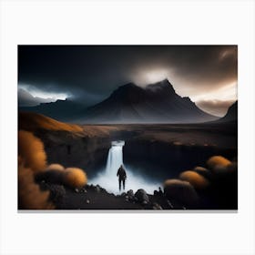 Iceland Landscape Photography 1 Canvas Print