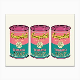 SOUPS PINK 3 Canvas Print