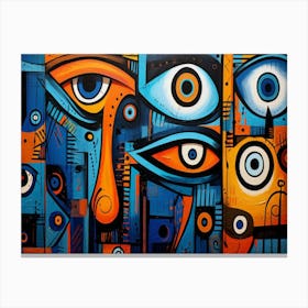 Eye Of The Tiger 8 Canvas Print