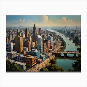 Cityscape Canvas Print