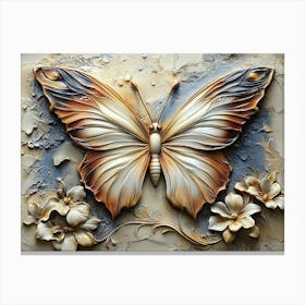 Butterfly Painting Canvas Print