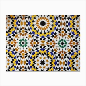 Moroccan Tile 1 Canvas Print