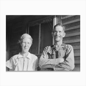 Untitled Photo, Possibly Related To Fsa (Farm Security Administration) Clients Near Carutherville, Missouri By Russell Canvas Print