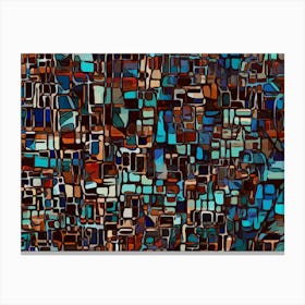 Mosaic Tile Canvas Print