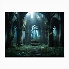 Lost Church Paintings Art Print Canvas Print