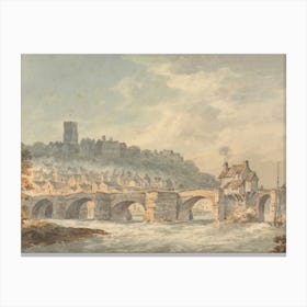 Bridge Over The River Thames Canvas Print