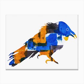 Animal Negative Space ― Bird Canvas Print