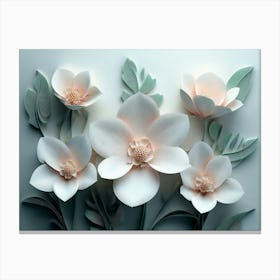 Magnolias 3 Canvas Print