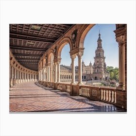 Architecture In Seville Canvas Print