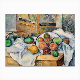 A Table Corner, Paul Cézanne Canvas Print