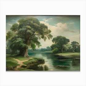 Classic Landscape 11 40x30in 12000x9000px 53 Canvas Print