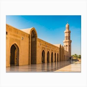Mosque In Oman Canvas Print