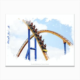 Canada S Wonderland, Toronto, Canada Canvas Print