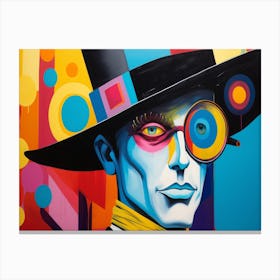 Man In A Top Hat 1 Canvas Print