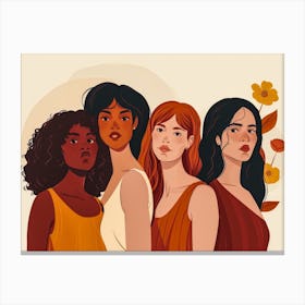 Women Of Color Canvas Print