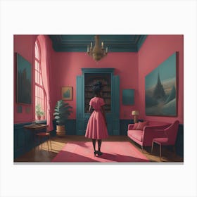 Pink Room Canvas Print