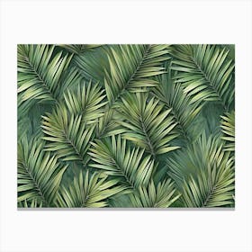 Palm Leaves 1 Canvas Print