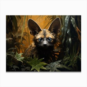 Bat Eared Fox 1 Canvas Print